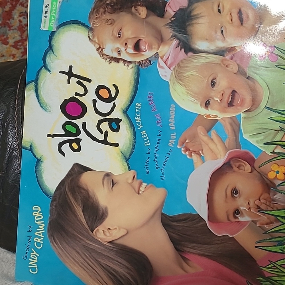 About Face book by Cindy Crawford-Rare  Vintage!